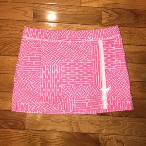 Lily Pulitzer printed skirt size 10